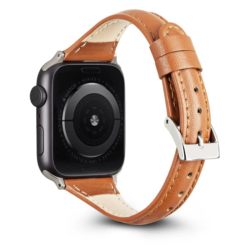 Аксессуары для часов из натуральной коровьей кожи ремешок apple watch 40 мм 38