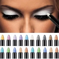 16 color pearlescent eye shadow pen long lasting waterproof non smoothing shiny lip pencil gel pen ladies eye makeup cosmetics