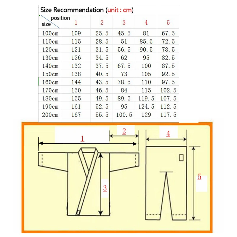 Стандартный костюм для каратэ WKF из хлопка профессиональная белая униформа