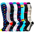 Компрессионные носки для мужчин, женщин, мужчин, бега, для кроссфита, путешествий, спорта на открытом воздухе