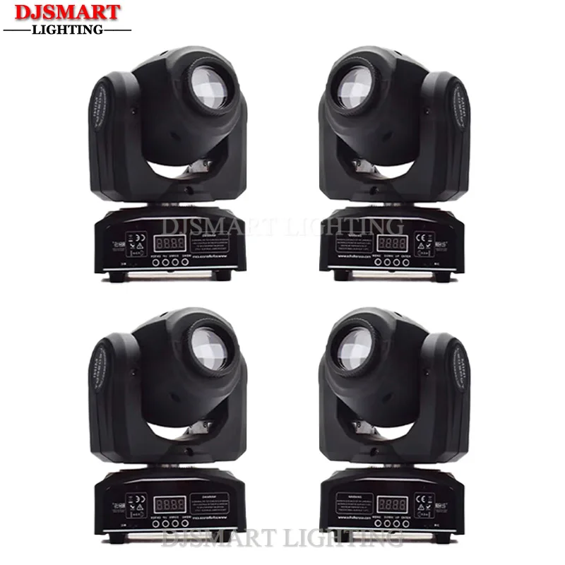 4 шт./лот 10 Вт Мини светодиодный прожектор движущаяся голова светильник гобо