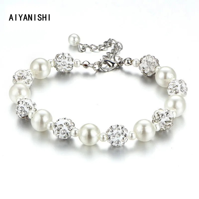 

Регулируемый браслет AIYANISHI с 18-каратным золотом для девушек и женщин, браслеты с пресноводным жемчугом, ювелирные изделия, подарки для любит...