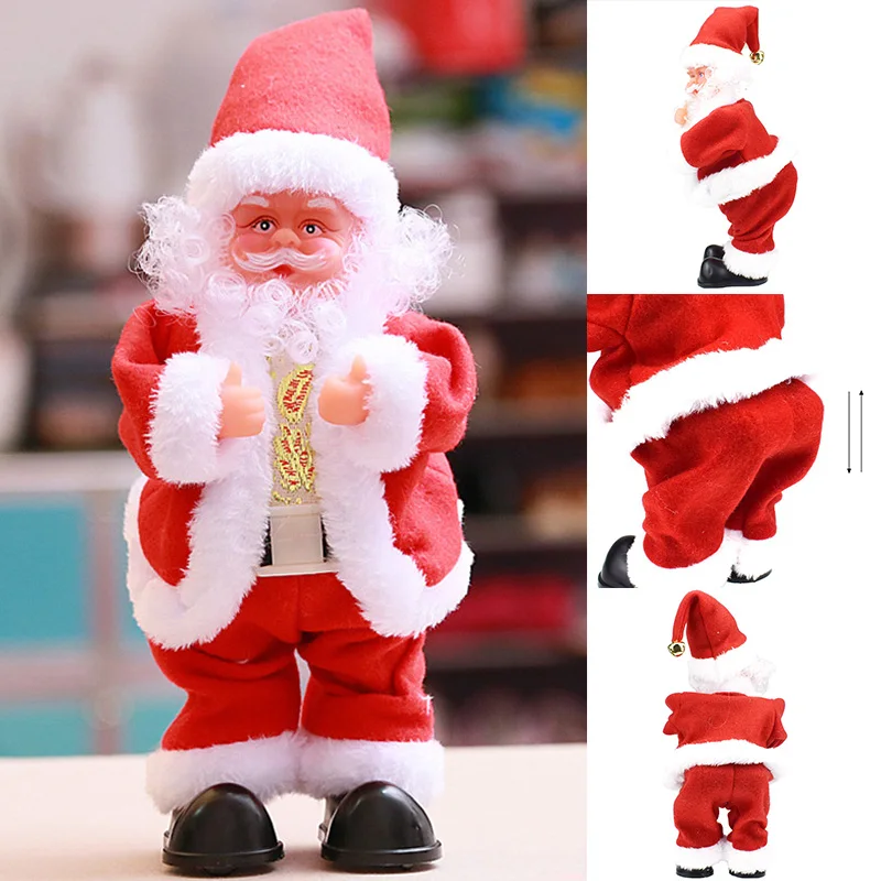 

Электронная игрушка с подсветкой в виде Санта-Клауса, YH-17