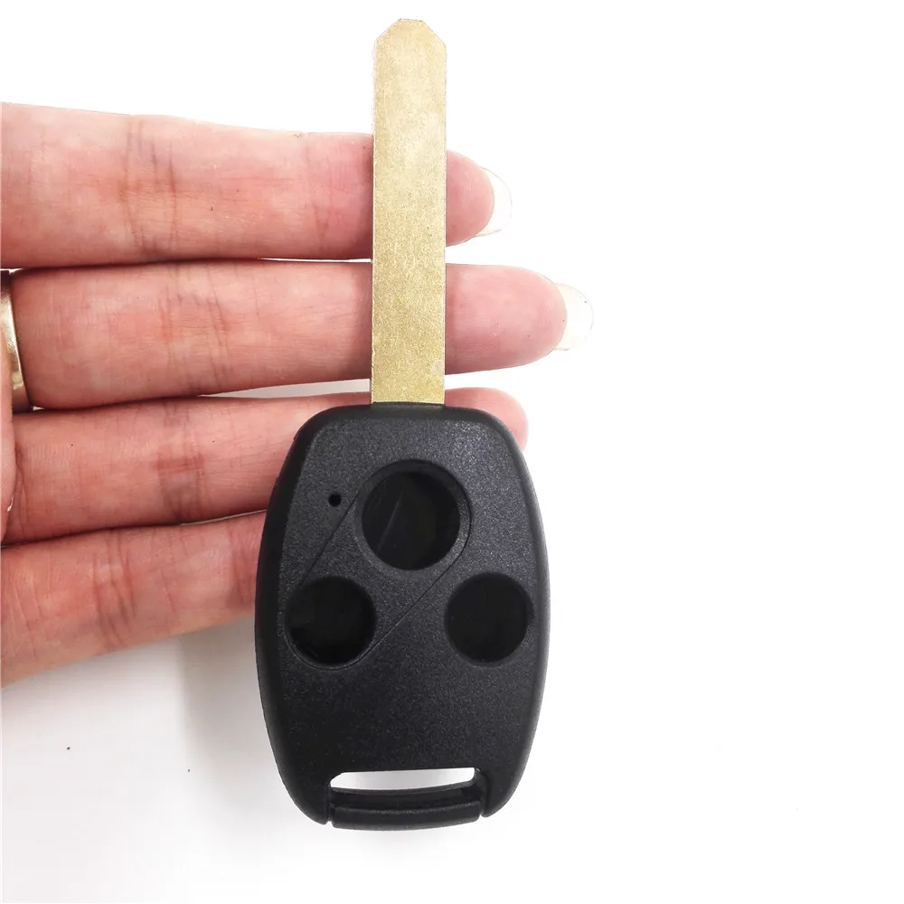 3 Buttons Replacement Remote Key Shell for Honda CRV Civic Insight Ridgeline without Chip Groove Car Fob Case | Автомобили и