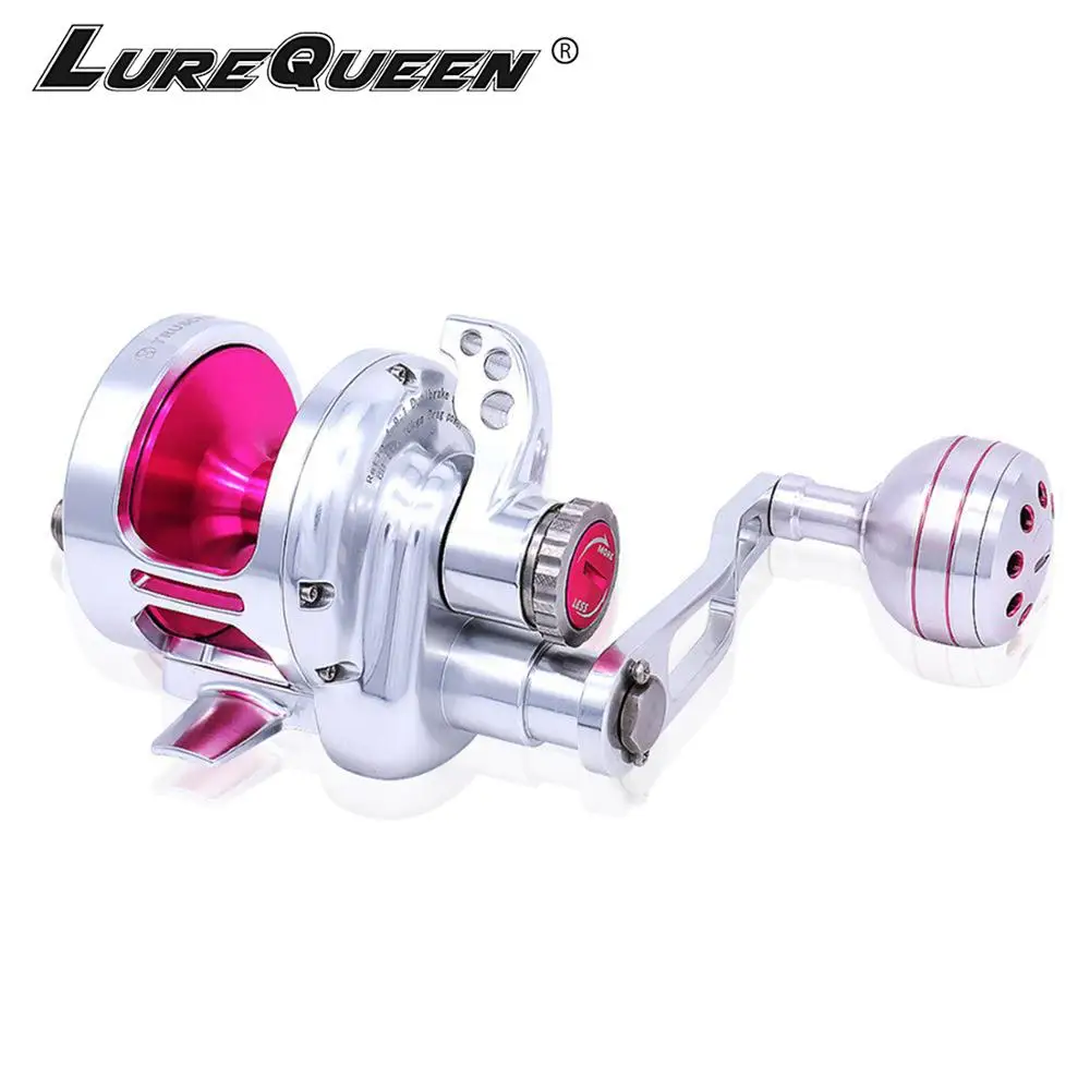 Полностью Металлическая катушка для медленного джиггинга 4 9: 1 лодки в соленой