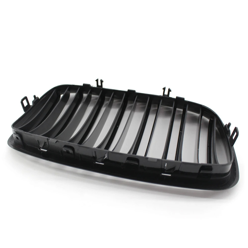 2 шт. автомобиль передняя решетка радиатора для BMW X5 E70 2007-2013 глянец Черный бампер