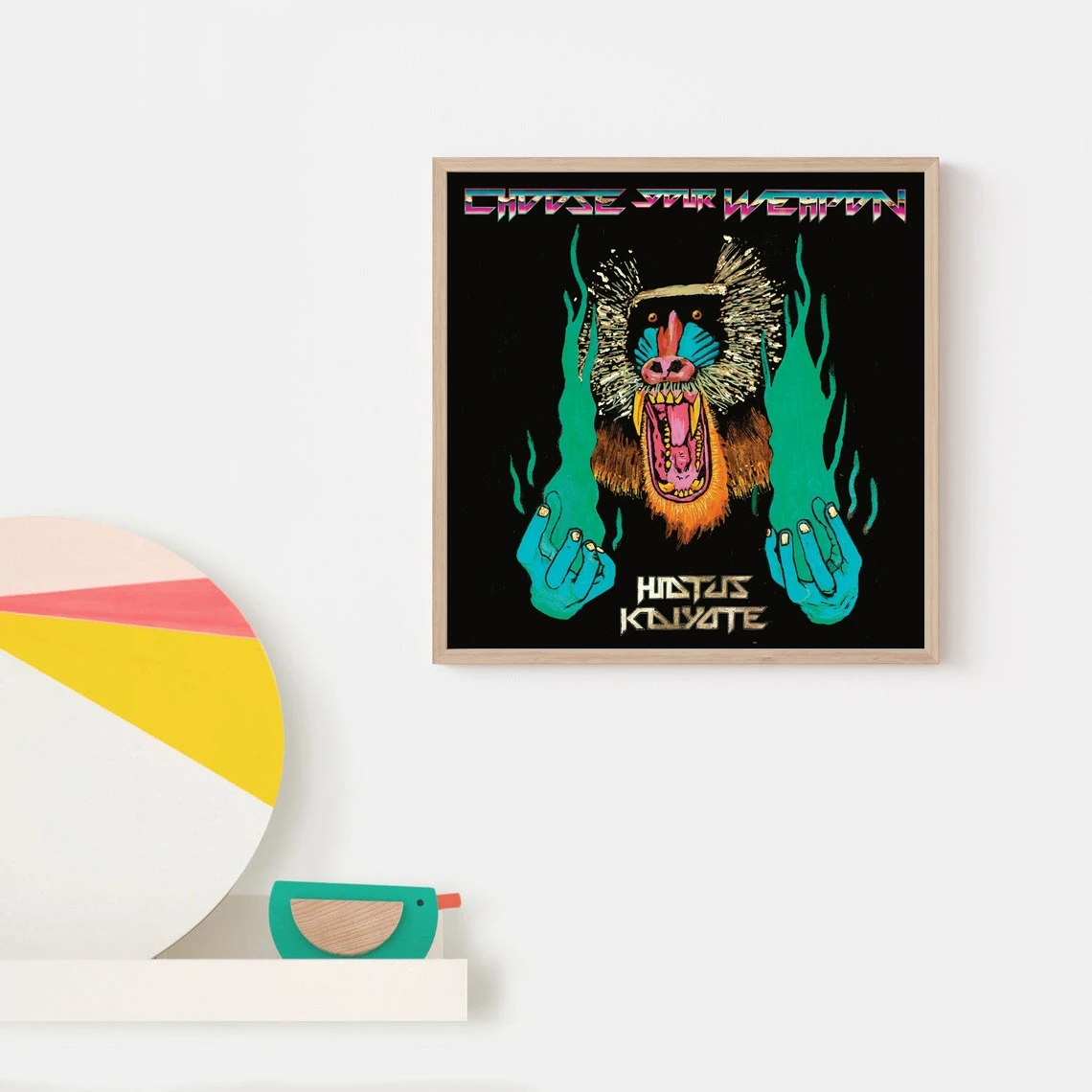 Hiatus Kaiyote выберите свое оружие музыкальный альбом постер искусство хип-хоп рэпер