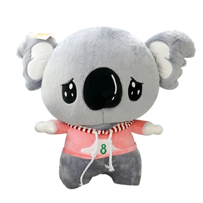 Grey Kawaii Koala кукла плюшевые игрушки мягкие животные коала игрушка мягкая плюшевая кукла подушка детская игрушка для девочек подарок на день рождения - Цвет: Grey