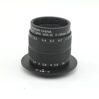 fujian 35mm f1 7 cctv camera lens for m43 mft mount camera adapter bundle2 c amout ring