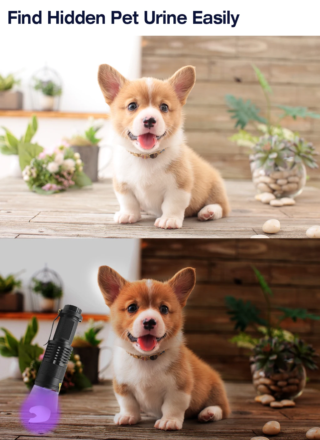 Ультрафиолетосветильник вспышка с функцией масштабирования миниатюрный