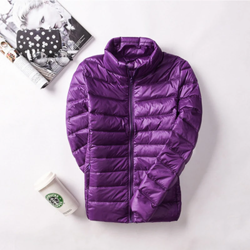 Женская куртка-бомбер легкие ультратонкие модные женские короткие пальто на