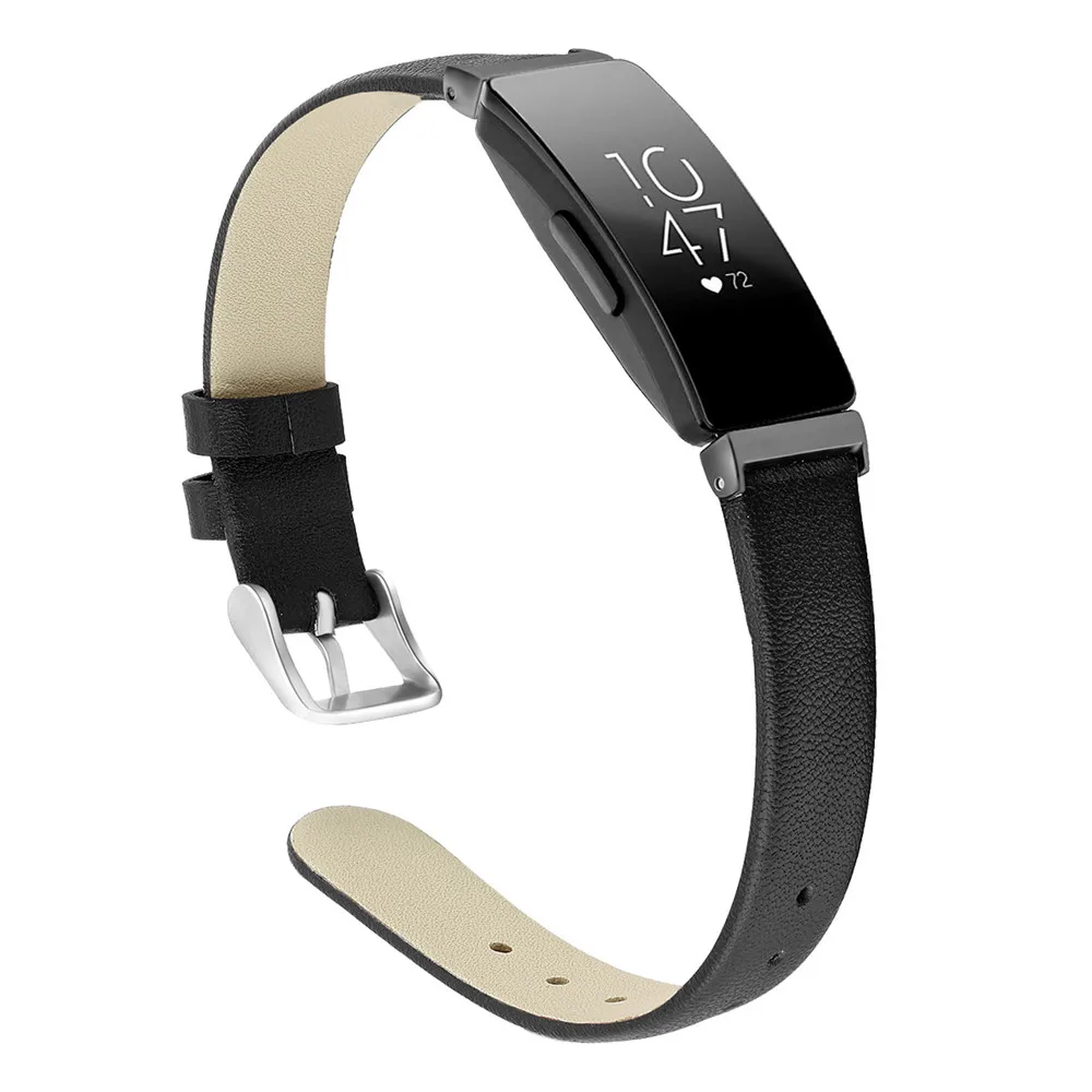 Essidi кожаный ремешок для Fitbit Inspire HR умный Браслет тонкий браслет пряжка-петля для Inspire HR части