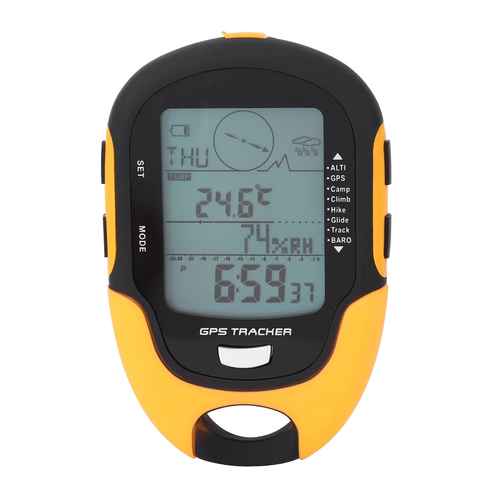 Цифровой альтиметр портативный перезаряжаемый с USB зарядкой GPS