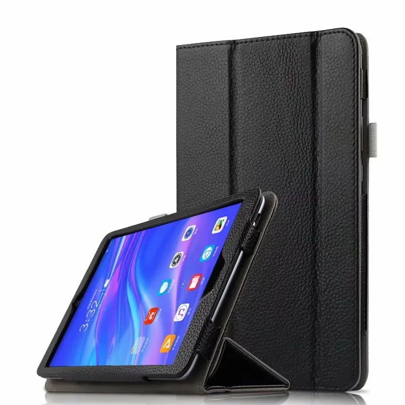 Чехол из натуральной кожи с откидной крышкой и подставкой чехол для Huawei MediaPad M5 Lite