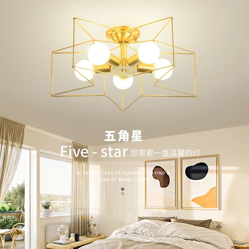 Вращающиеся люстры в скандинавском стиле подвесные светильник ильники сделай