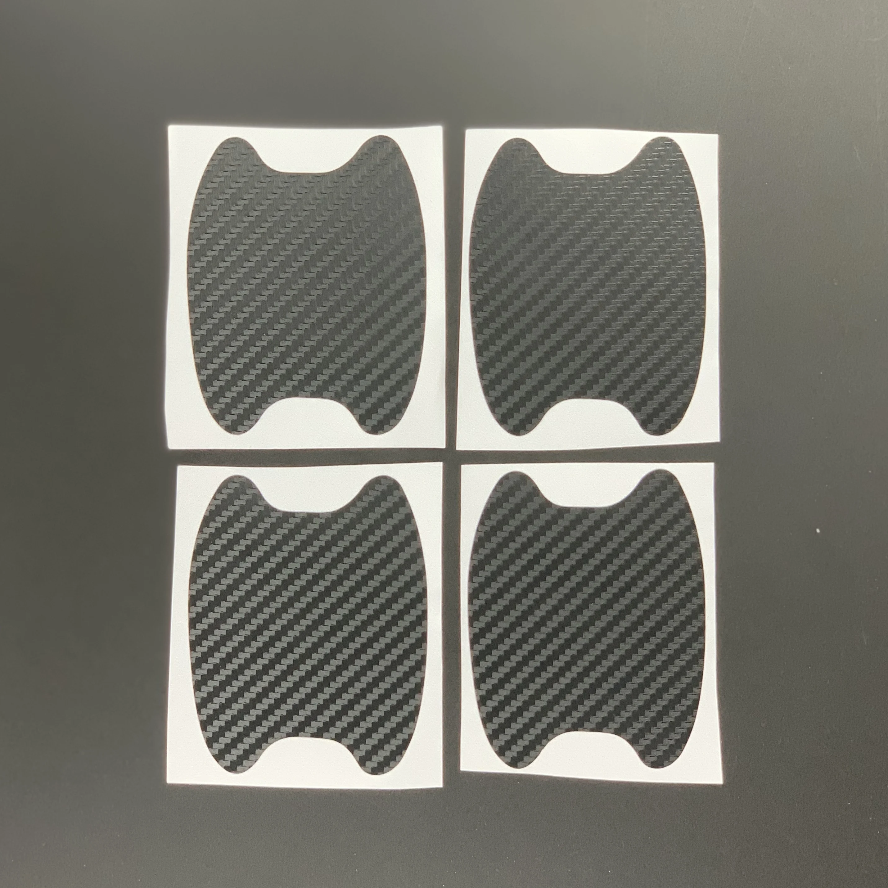 

4 шт., защитные наклейки на дверную ручку автомобиля FIAT 124 EVO Sedici Linea Bravo FCC4 Viaggio Coroma Ottimo Uno Qubo Doblo Toro