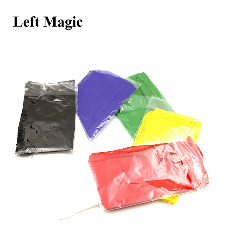 30*30 см Красочный шелковый шарф магические трюки обучения и образования волшебный