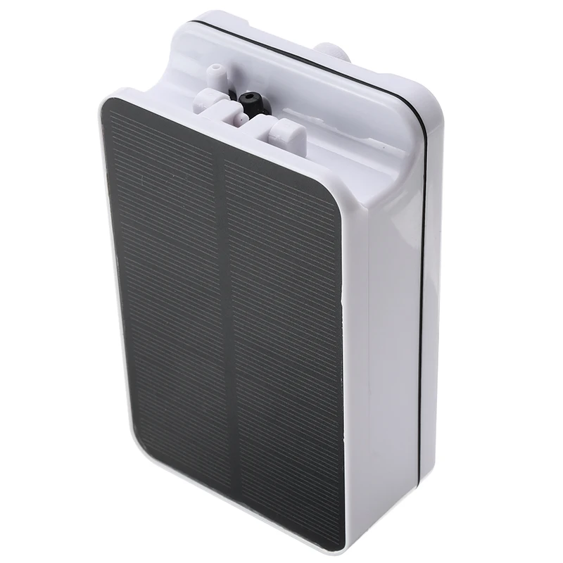 Мощный воздушный насос кислородный для аквариума портативные на солнечных