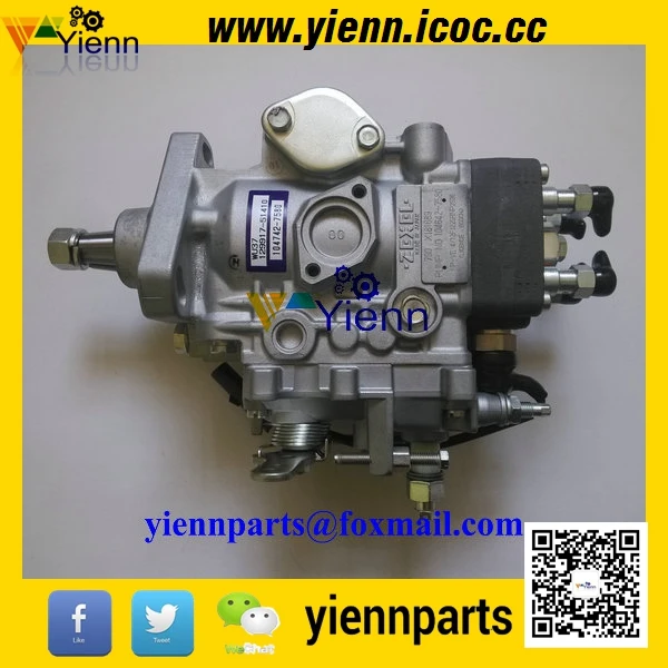 Топливный насос в сборе для Yanmar 4D92E 4TNE92 129917-51410 японская деталь экскаватора