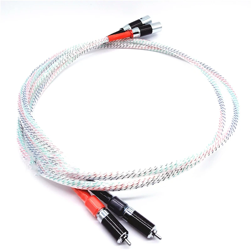 Кабель Nordost Valhalla 7N серии Hifi 2RCA к 2XLR Hi-end Rca папа к Xlr папа аудиокабель