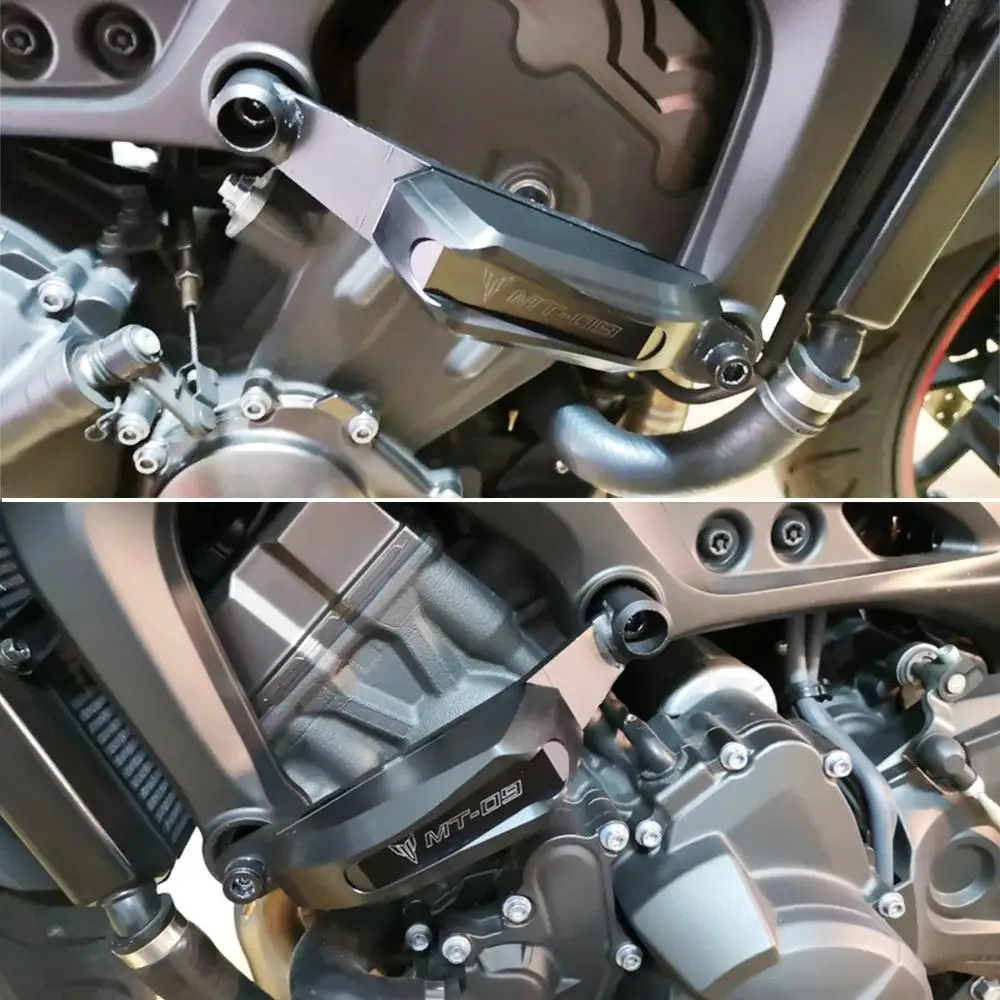 MT-09 защита двигателя противоударный слайдер Защитная крышка для Yamaha MT09 MT 09 2014-2019