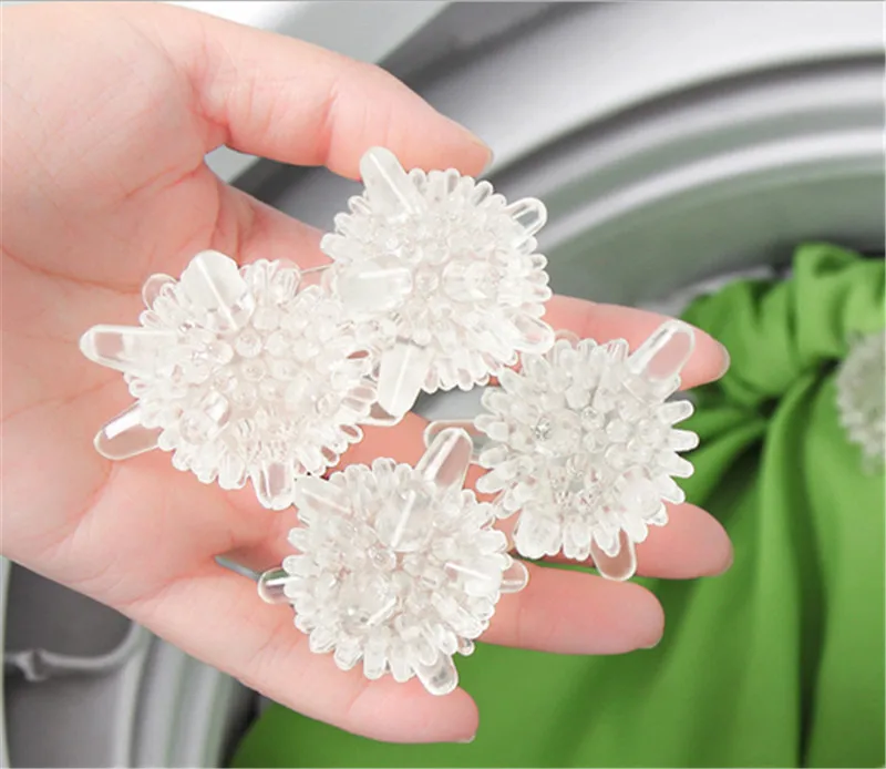 Многоразовые волшебные шарики для стирки смягчитель одежды в стиральной