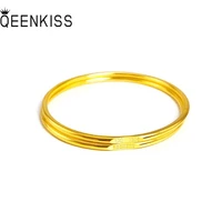 qeenkiss bt516 fine jewelry wholesale fashion woman girl mother birthday wedding gift 520 1314 word 24kt gold bracelet bangles
