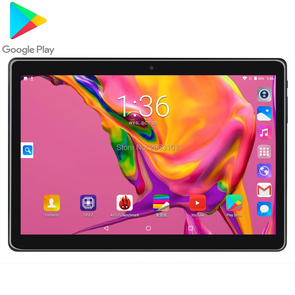 2020 Новый T100 мобильный телефон Android 7 0 планшет 10 дюймов MTK четырехъядерный 2 Гб ОЗУ 32