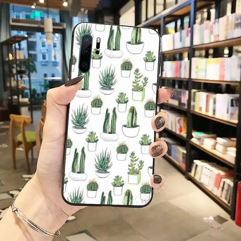 

Summer Fruit crab Watermelon Cactus Phone Case For huawei p30 p40 p20 lite pro p smart 2019 2020 nova 6 7 se pro 5t coque