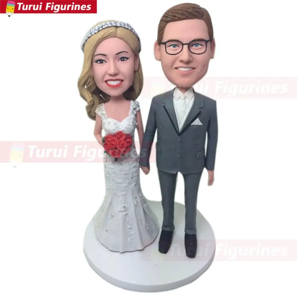 Свадебный торт для невесты и жениха ручной работы на заказ декор персональная