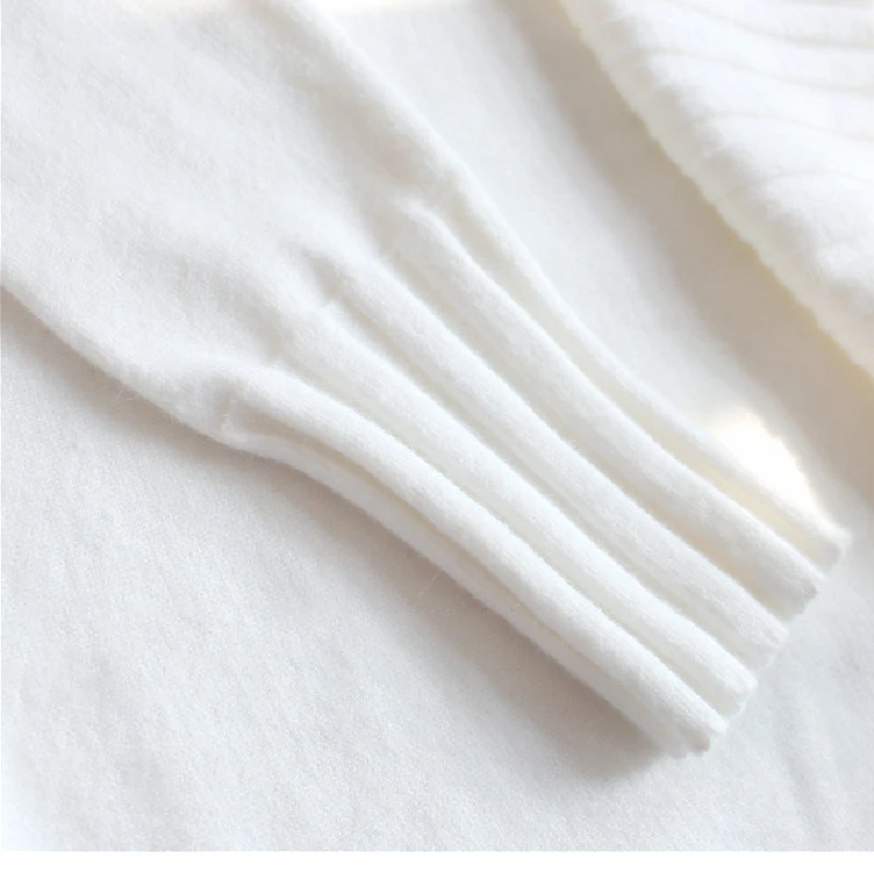 Женский свободный свитер с высоким воротом новинка 2018 осенне-зимние черные топы