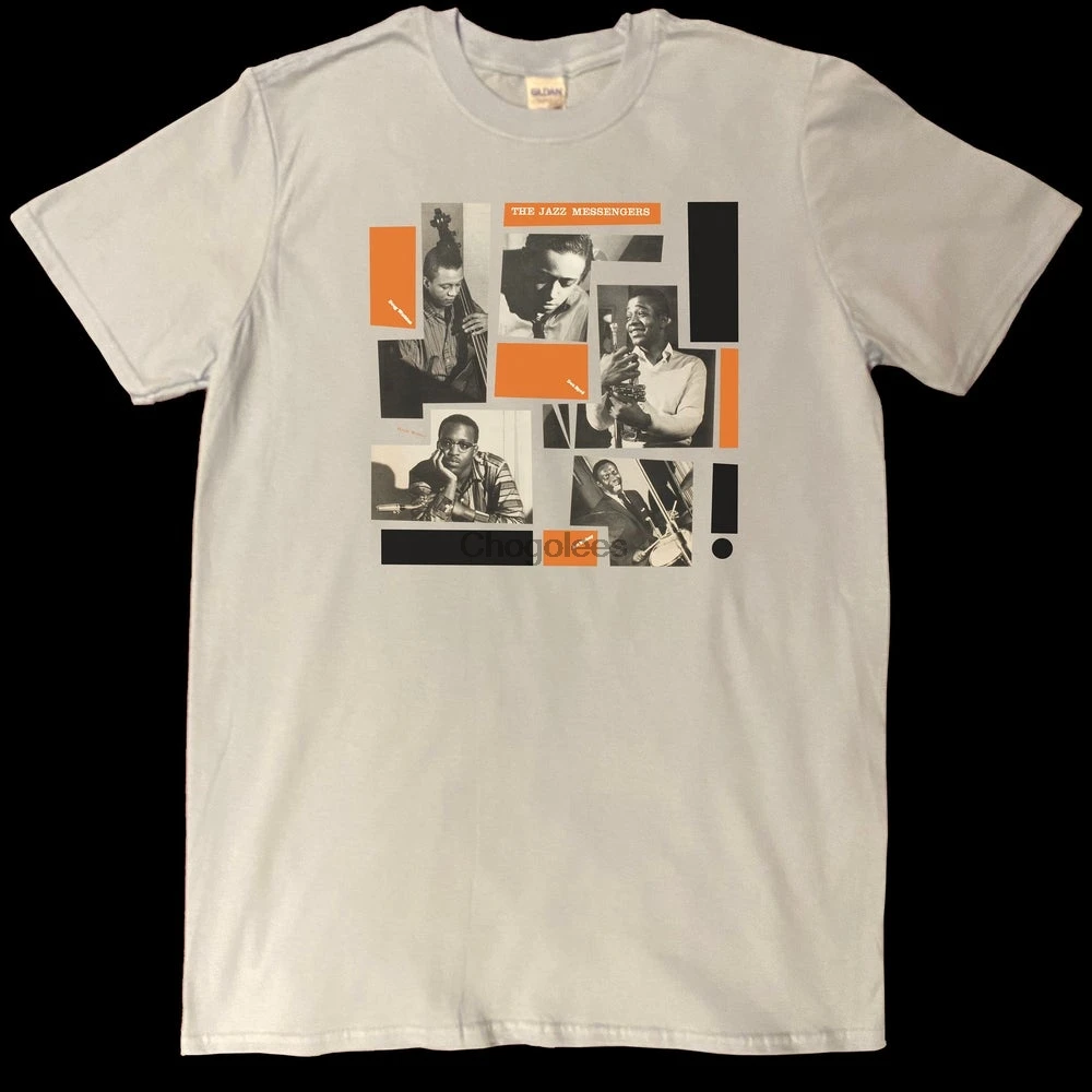 Футболка с изображением джазовых мессенджеров арт-майка блейкей Дон байрд Хорас