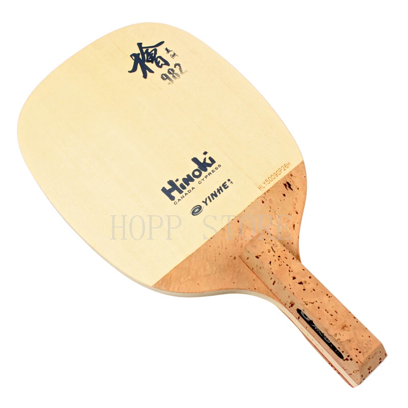YINHE 982 Японский Penhold JS Hinoki теннисный стол для настольного тенниса/1 слойный