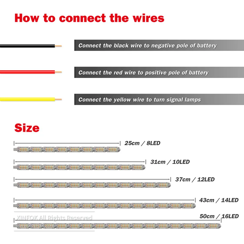 2 шт. водонепроницаемый гибкий светодиодный светильник s Новое поступление