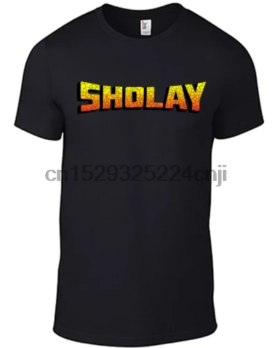 Футболка SHOLAY с логотипом амитабих бачан Болливуд индийский фильм саундтрек CD DVD B
