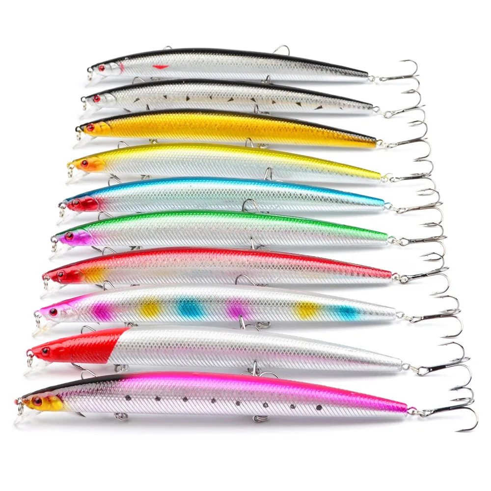 

New Style Sea Fishing Mini 18.5cm Road Sub Bait 24.5g 10 Color Fishing Gear Bionic Plastic Hard Bait Minnow Convenient Cheap
