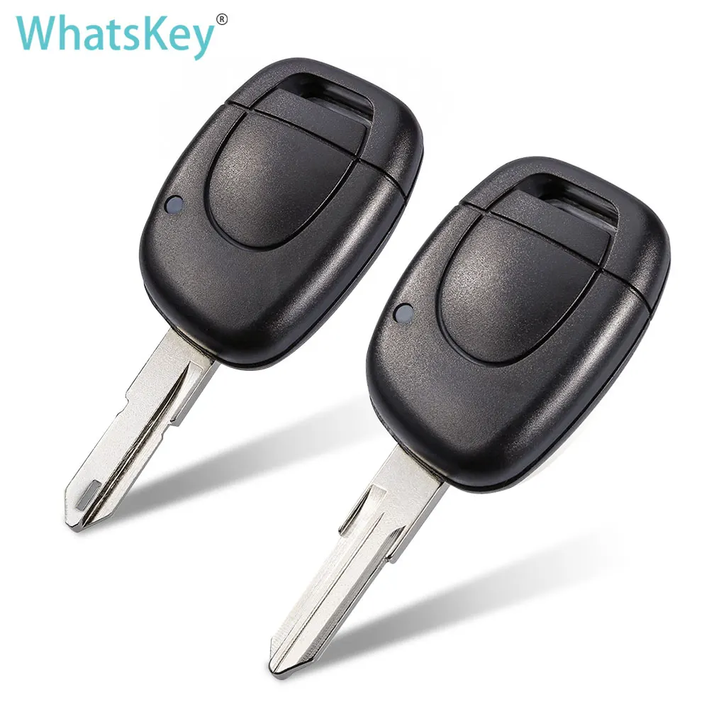 WhatsKey 1 кнопка дистанционного автомобильного ключа оболочка Брелок чехол для Renault