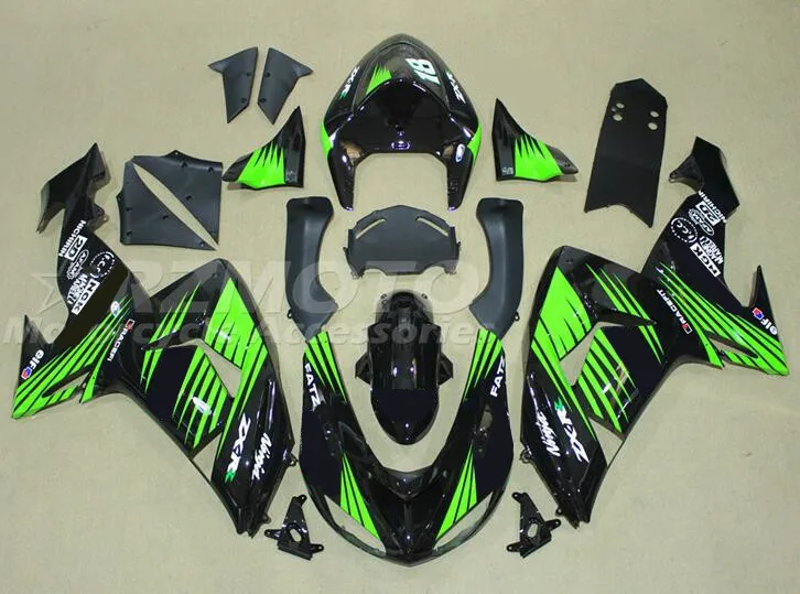 

Комплект обтекателей из АБС-пластика для kawasaki Ninja ZX10R 2006 2007 06 07 10R