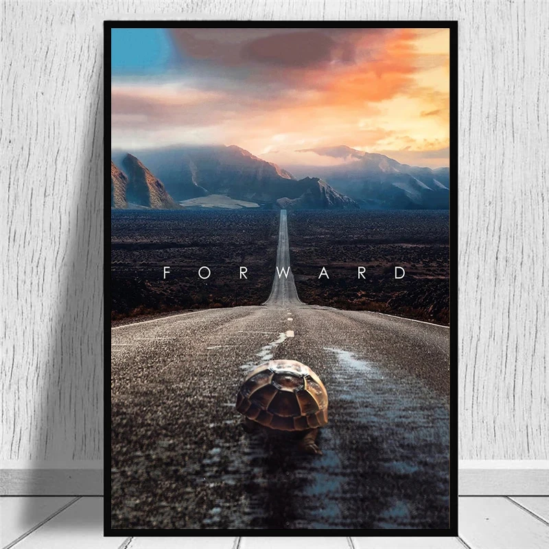 

Mindset Forward Home Decoration Wall Painting Canvas Painting Movie Poster Cuadros Modernos