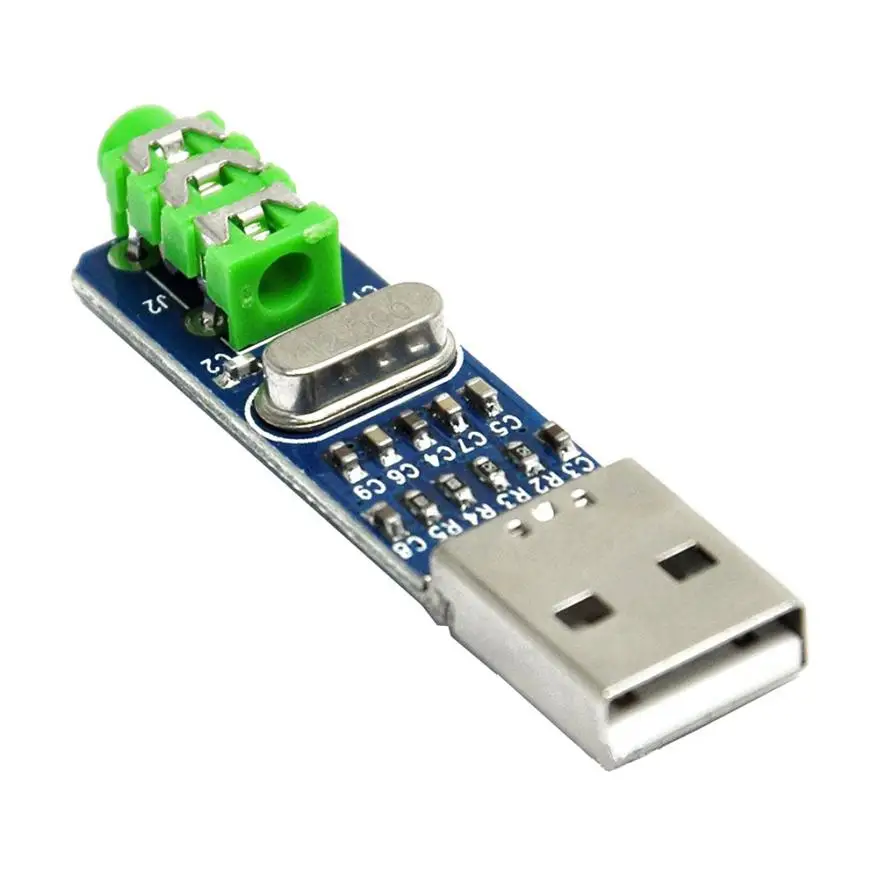 as shown 5 в USB питание PCM2704 мини usb звуковая карта аудио интерфейс звуковая карта ЦАП Декодер плата адаптер для ПК Прямая поставка - Цвет: as shown