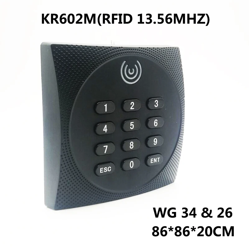 KR602E KR602M клавиатура Wiegand система контроля доступа Slave Card Reader | Безопасность и