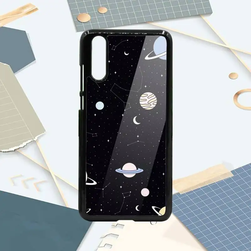 

Space universe Starry sky Phone Case PC For Samsung galaxy S note 8 9 20 10 e lite2019 plus pro ultra