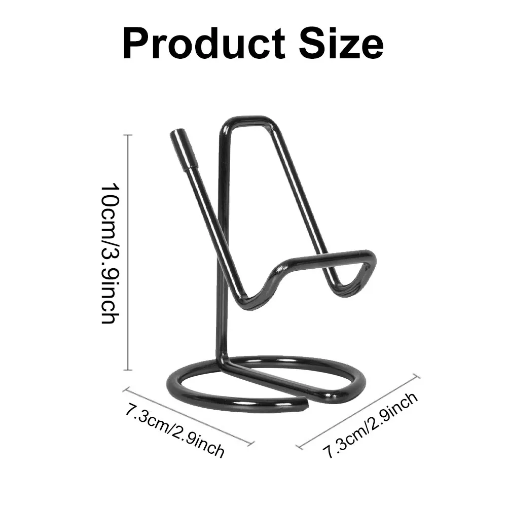 

2pcs Card Holder for Desk Creative Mobile Phone Tablet Stand Wrought Iron Phone Base