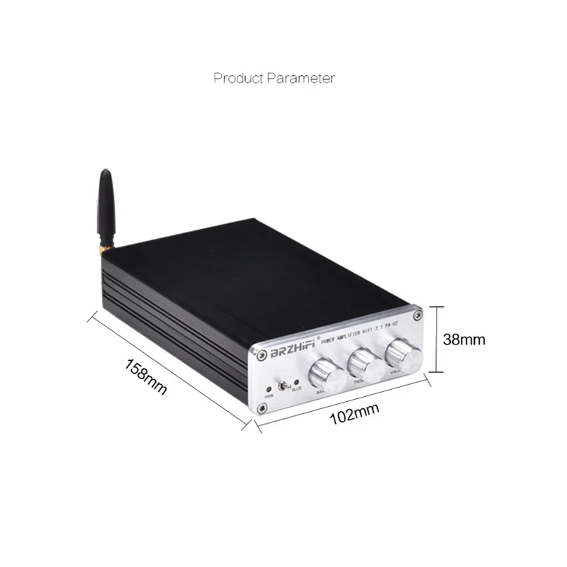Lusya TPA5613 2 1 HIFI цифровой аудио усилитель QCC3008 Bluetooth 5 0 75 Вт * + 150 мощности для