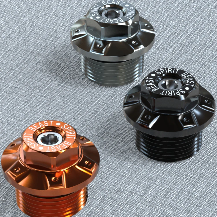 Дух зверя мотоцикл Магнитный Гайка масляного поддона для слива масла Резьбовая