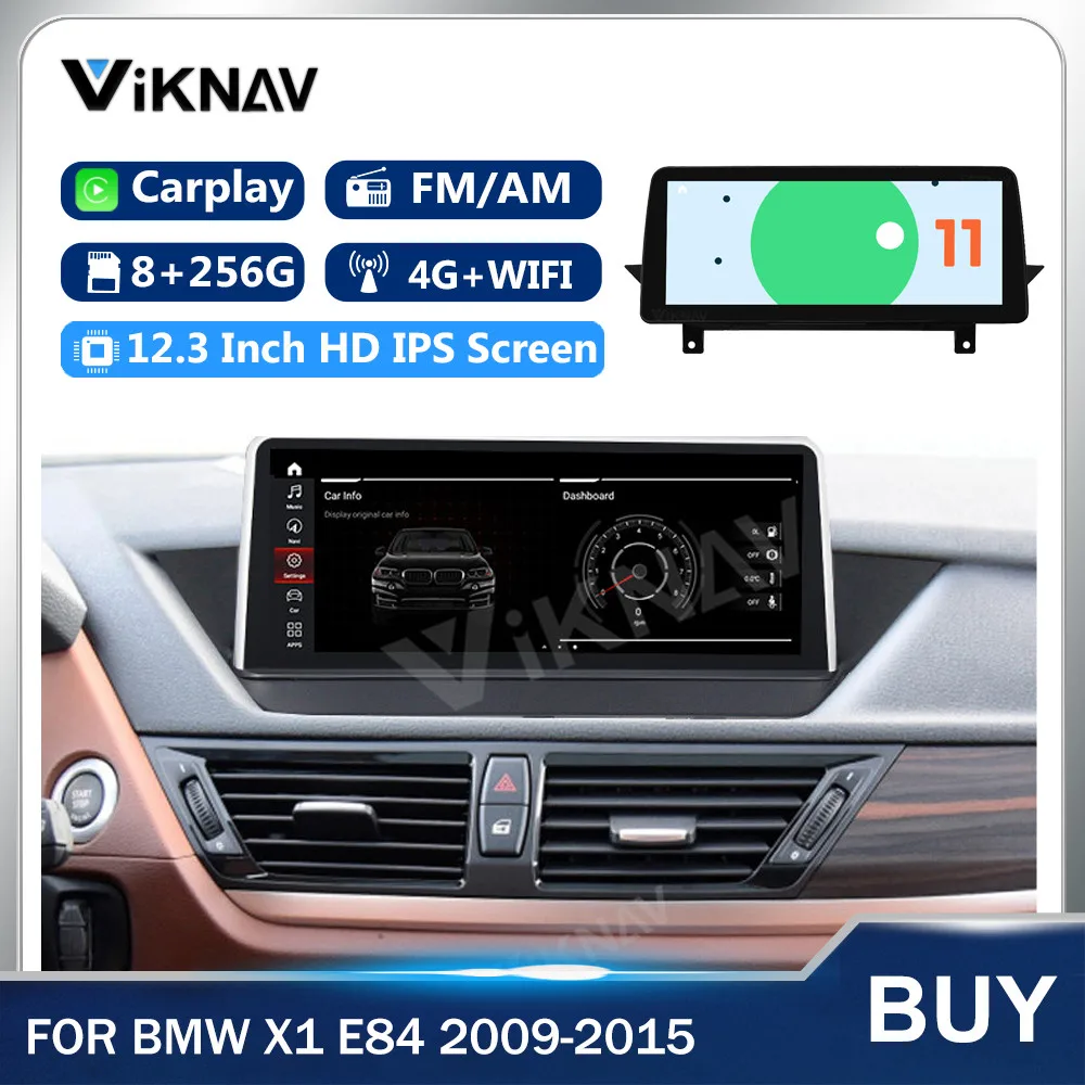 

Автомагнитола на Android 11,0 для BMW X1, E84, 2009-2015, GPS-навигация, автомобильный мультимедийный плеер, HD сенсорный экран, головное устройство, 256 ГБ