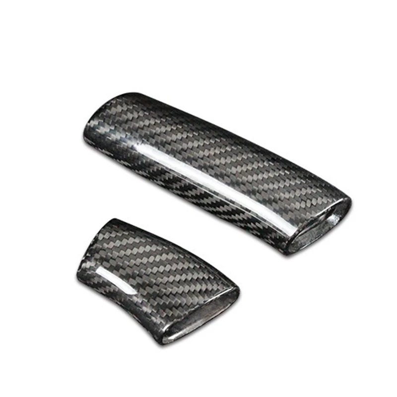 

Carbon Fiber Interior Car HandBrake Hand Brake Grips Cover Trim for Mercedes Benz a Class B Class 2004-2011
