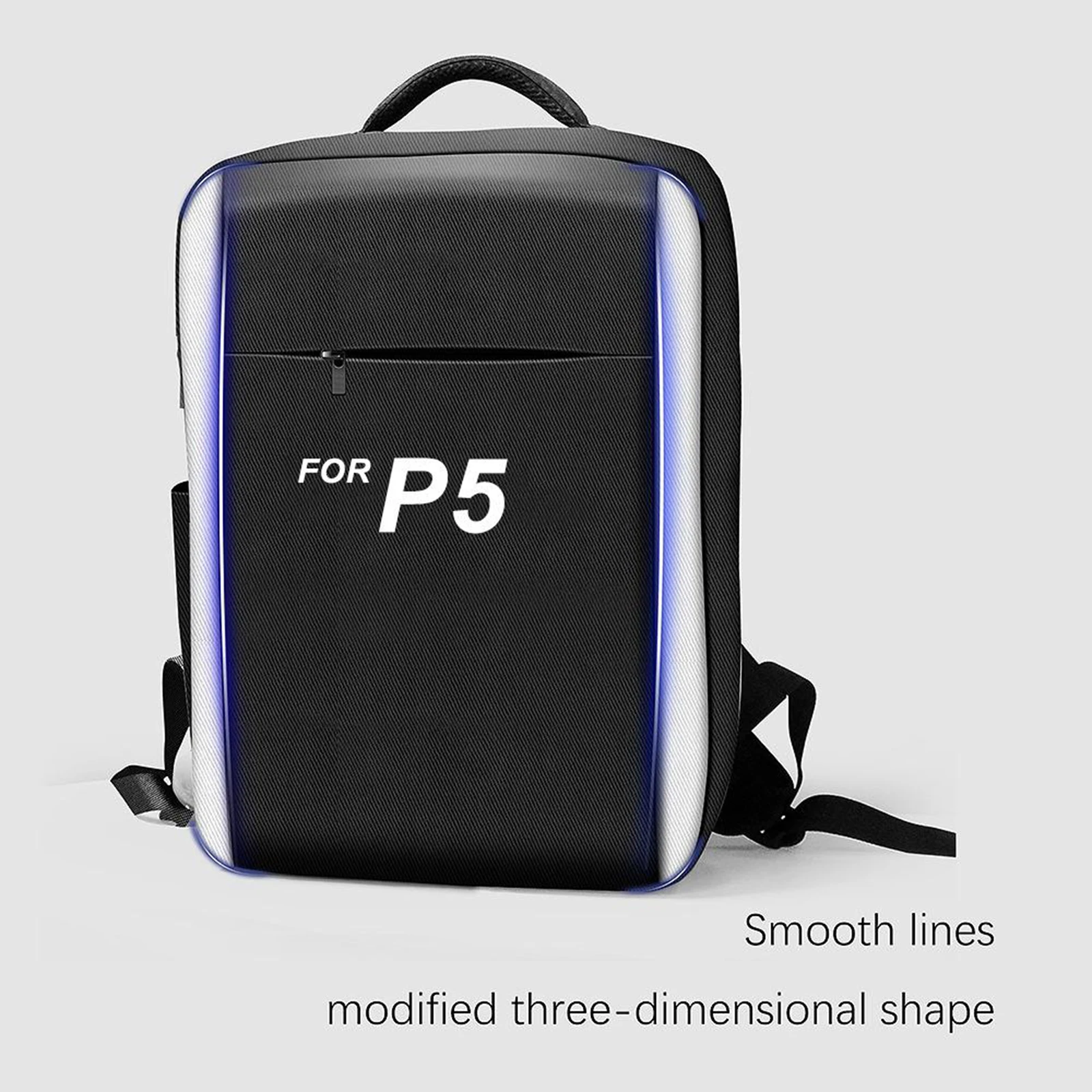 

Durable Carrying Backpack Bag Shoulder Bag Case Box for PS5 Game Accessories