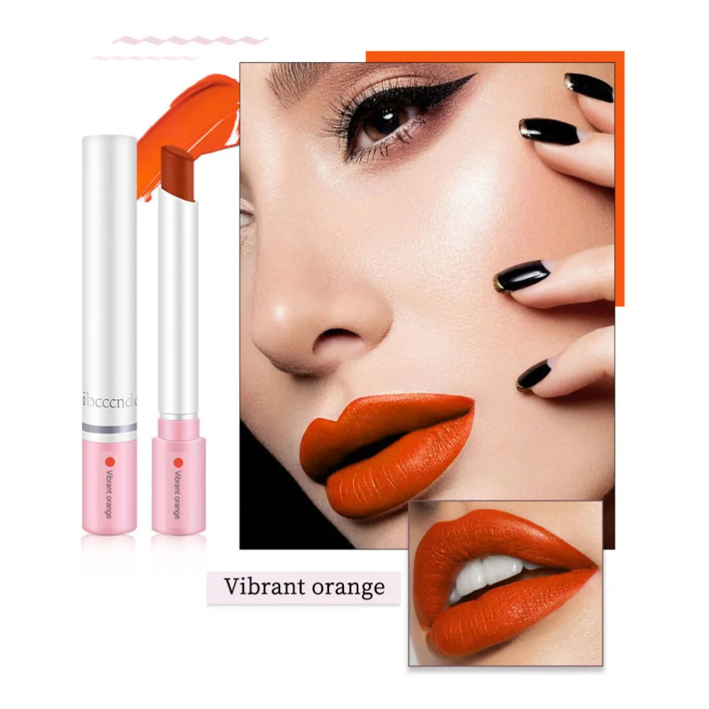 

4pcs Mattee Lipsticks Smooth Cigarette Lipsticks Makeup Accessory for Women Girls Ladies