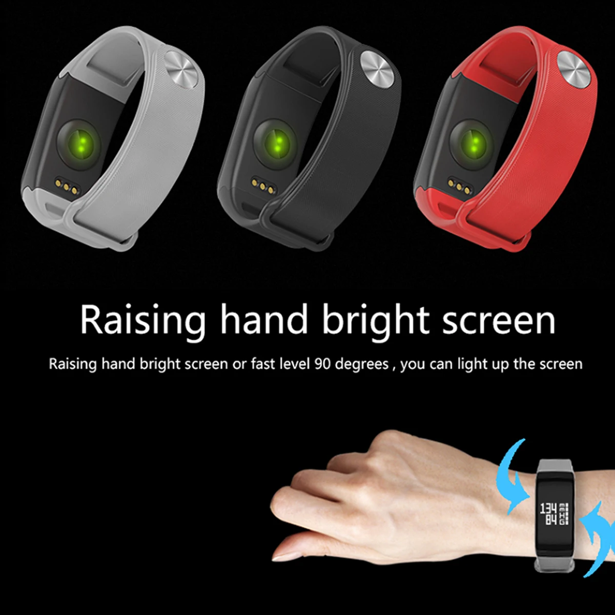 F1 Спортивные умные часы Bluetooth измеритель артериального давления пульсометр